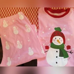 Girl Christmas Pajama Set